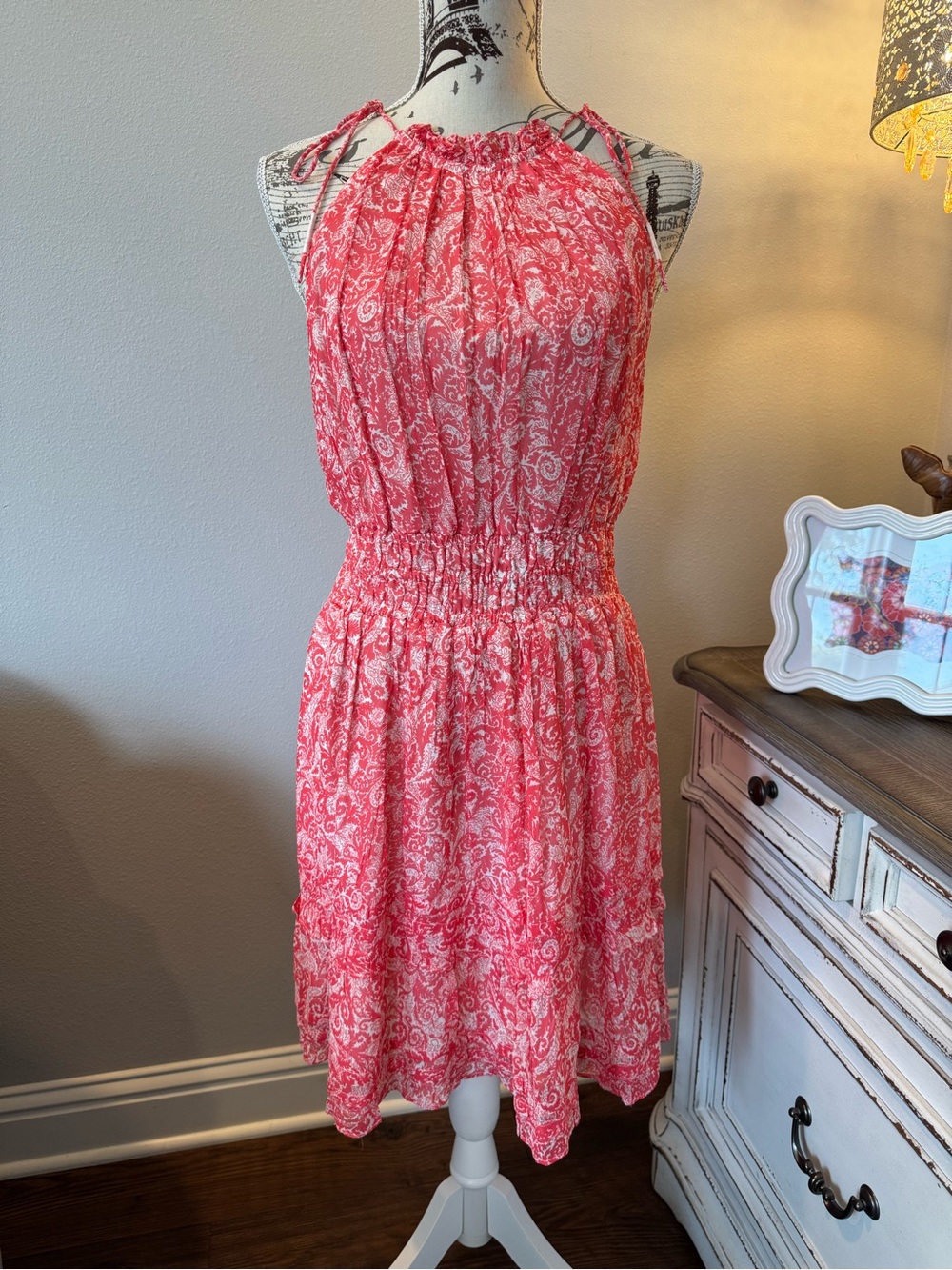 NWT Anthropology Halter Sundress